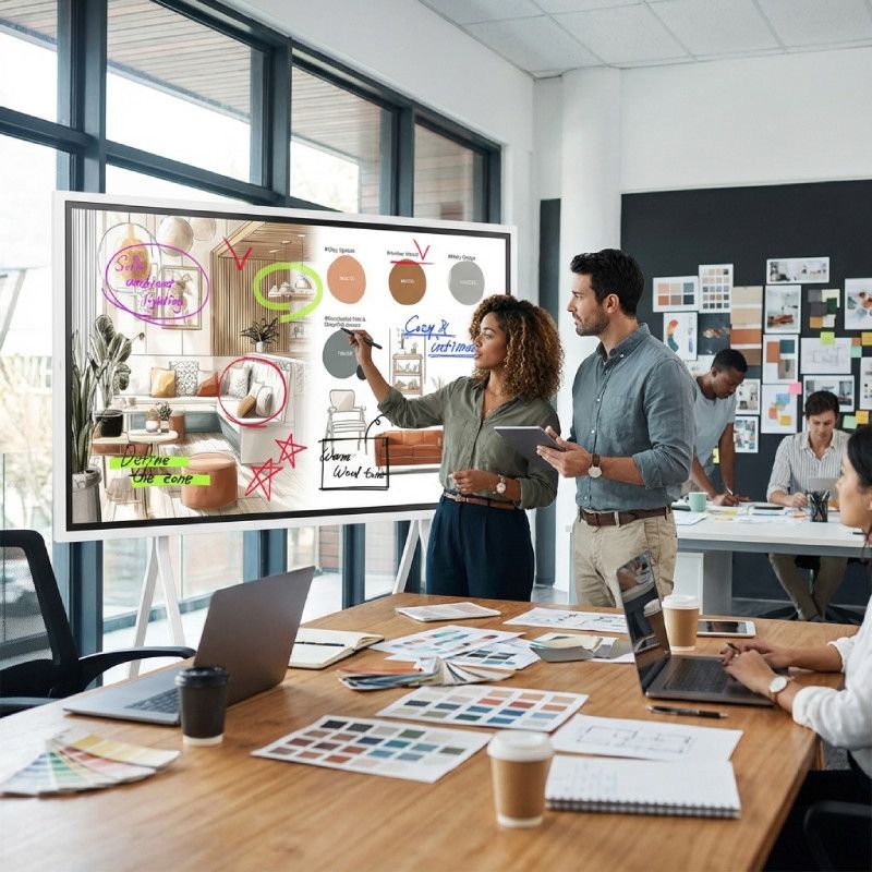 Samsung Flip Pro WMFX 75 Display Interattivo 4K Touch