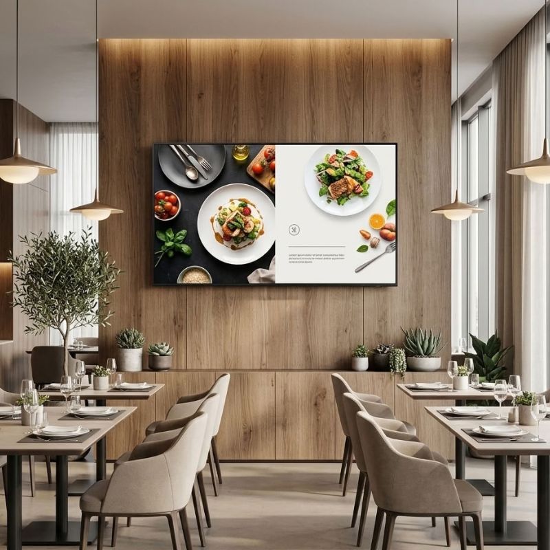 Schermo Samsung BE65HX-H 65" 4K per digital signage