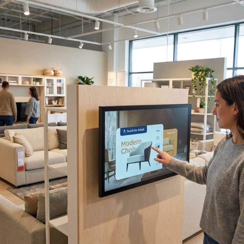 Samsung QMC-T Display Touch Full HD Antiriflesso 32''