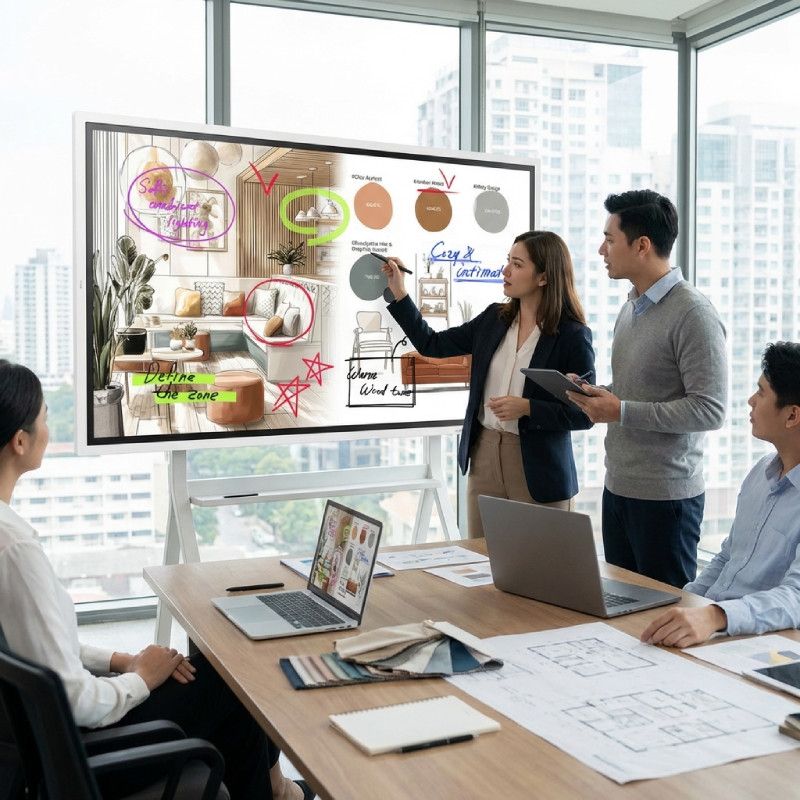 Samsung Flip Pro WMFX 55 Display Interattivo 4K Touch