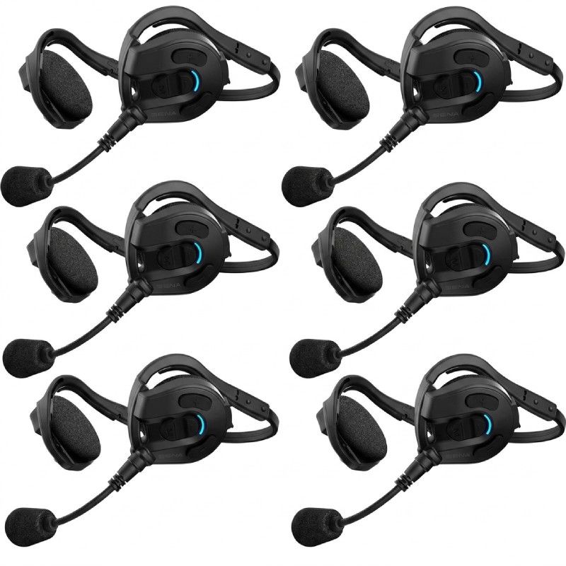 Pack di 6 cuffie Bluetooth Sena Expand Mesh