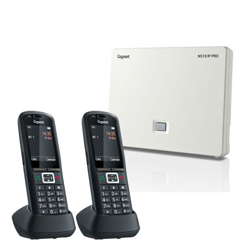 Gigaset N510 IP Pro + 2 Gigaset R700H Pro Handsets