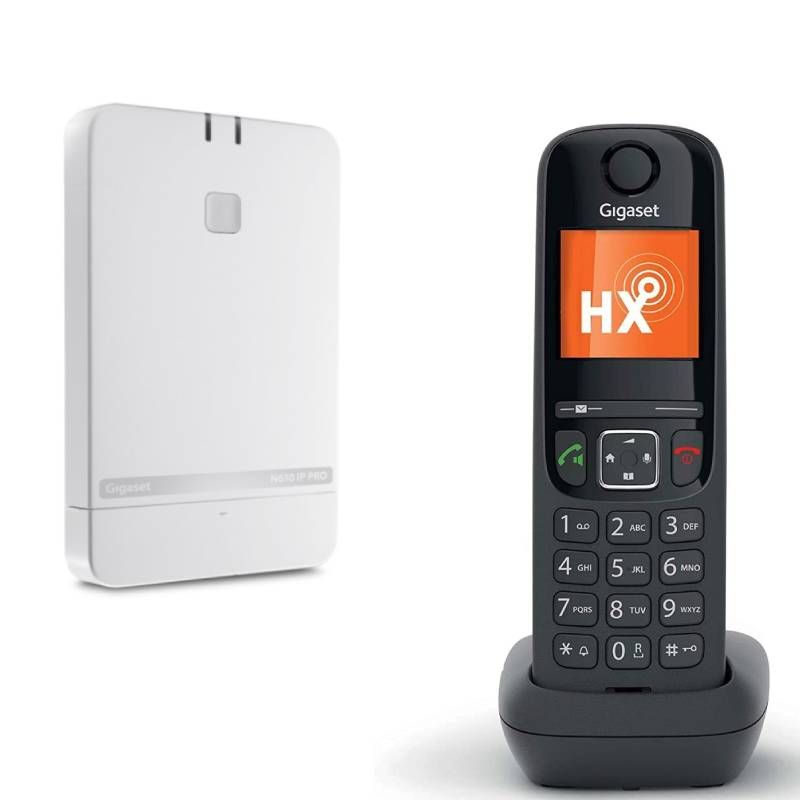 Pack Gigaset N610IP PRO + Gigaset AS690HX Nero