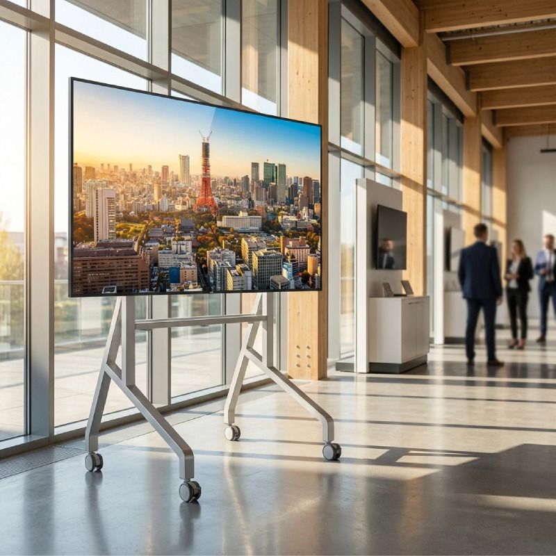 Pack schermo 4K Sony BRAVIA BZ40L 85’’ + supporto da pavimento Neomounts