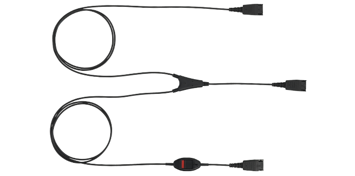 Cavo Y Jabra con pulsante Mute