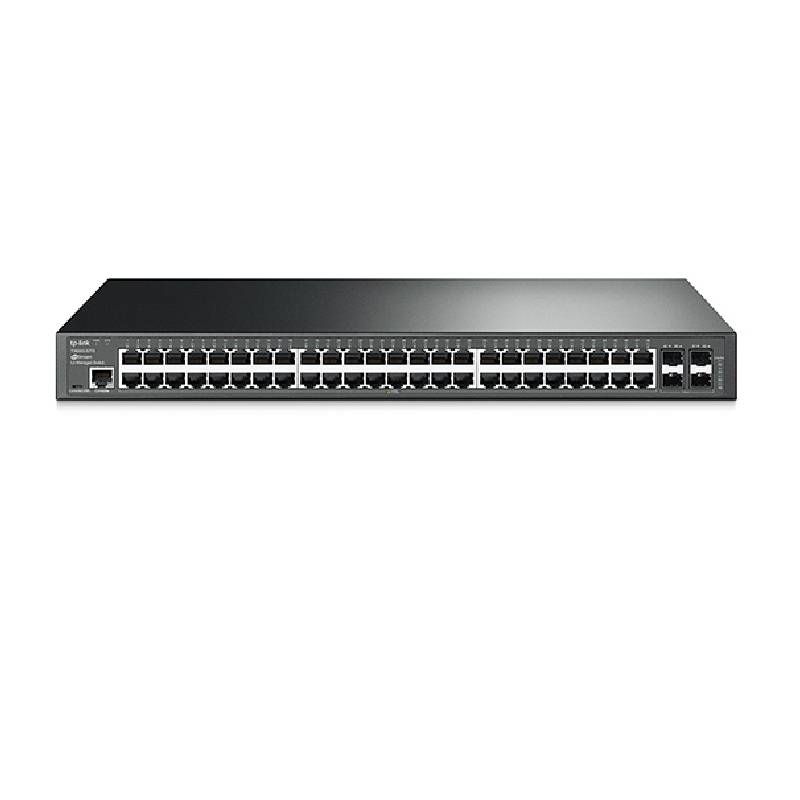 Switch TP-Link JetStream gestibile con 48 porte Gigabit L2 e 4 slot SFP