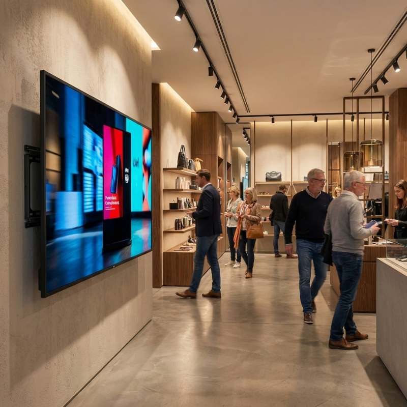 Pack Iiyama LH6560UHS 65 Display 4K + Supporto Parete