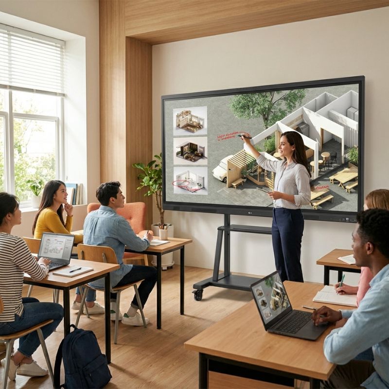 LG CreateBoard TR3DQ Monitor Interattivo 55'' UHD