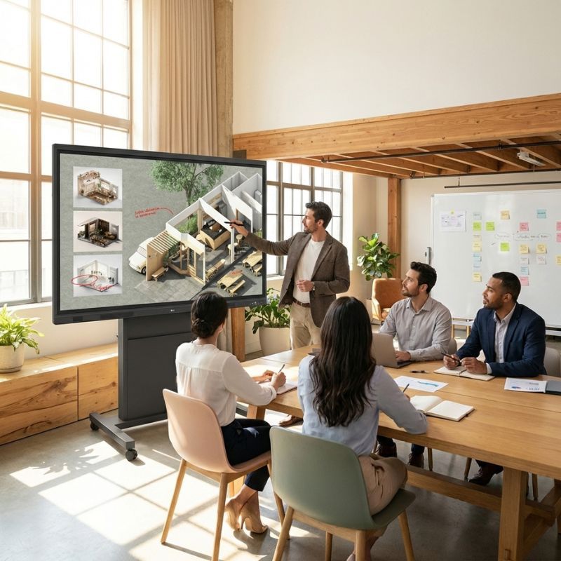 LG CreateBoard TR3DQ Monitor Interattivo 75'' UHD