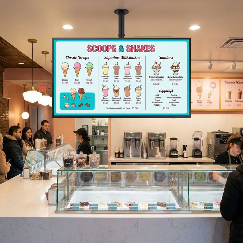 Pack Sony FW-50BZ30L + Supporto a soffitto Neomounts FPMA-C340BLACK