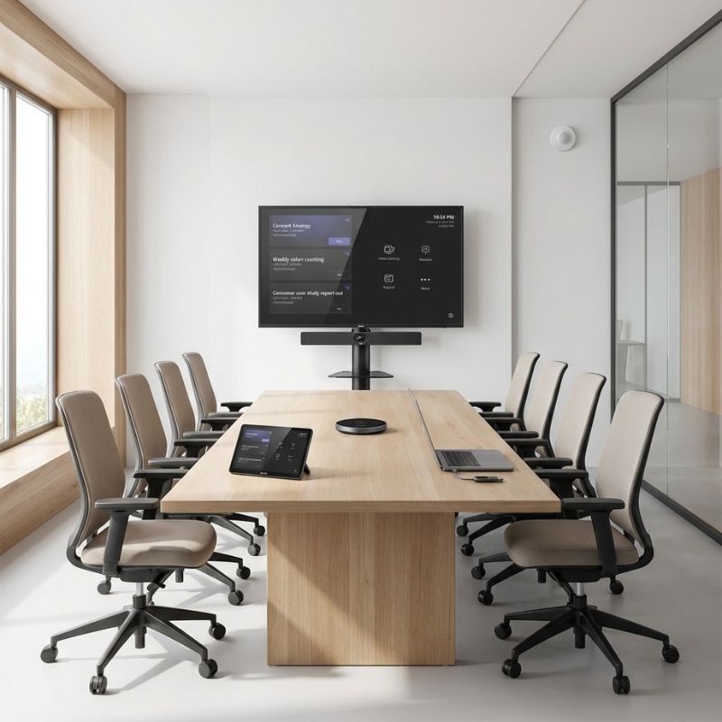 Pack di videoconferenza MTR Windows Yealink per sala media