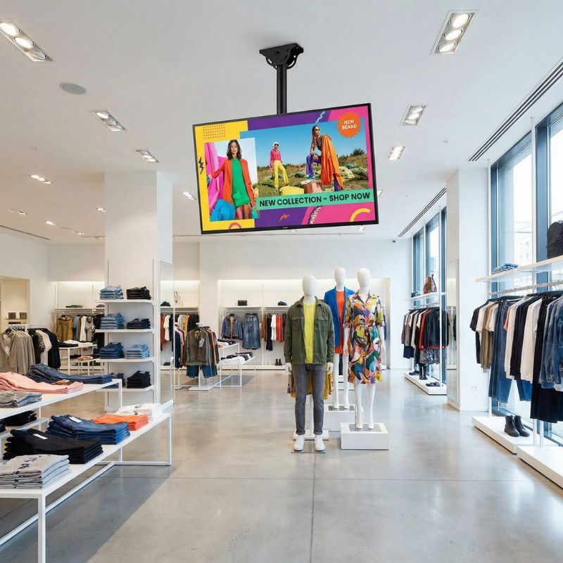 Pack iiyama ProLite LH4365UHSB-B1 43" + Supporto a soffitto Neomounts NM-C440BLACK