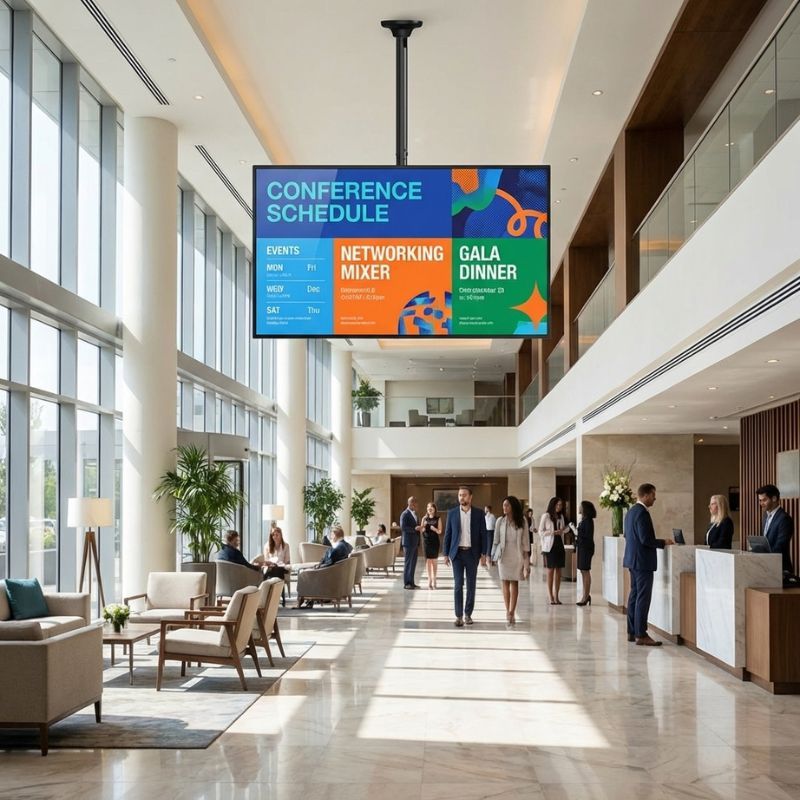 Pack Sony BRAVIA BZ40L 75" + Supporto da soffitto Neomounts FPMA-C340BLACK