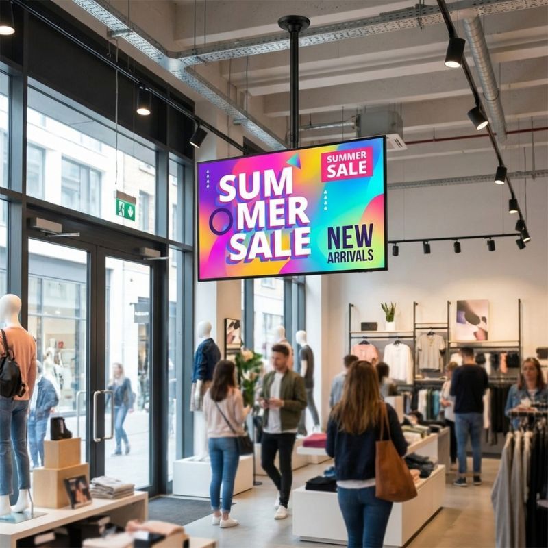 Pack iiyama ProLite LH5560UHS-B2AG 55" + Supporto da soffitto Neomounts FPMA-C340BLACK