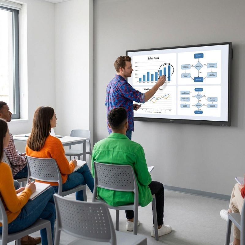 ViewSonic ViewBoard IFP6535-1-3C Display Interattivo 65" 4K EDLA