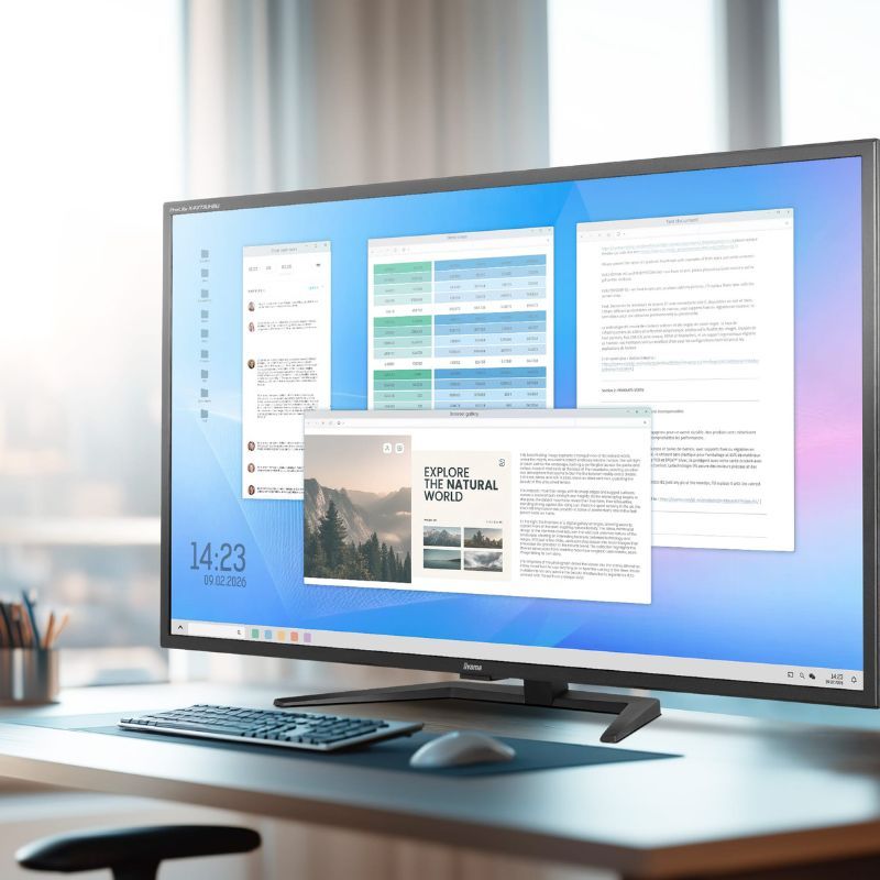 iiyama ProLite X4373UHSU B2 Monitor 4K da 43 pollici