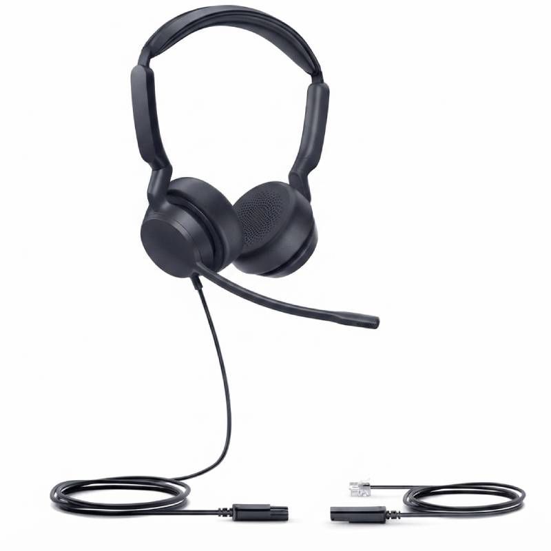 Yealink YHS36 E2 Duo Cuffia con cavo QD-RJ9