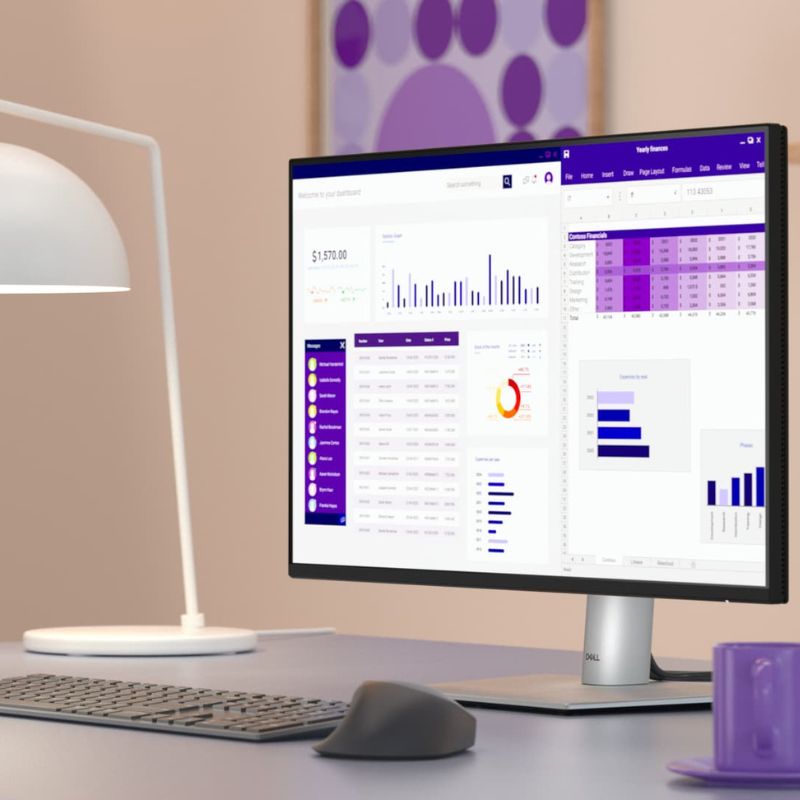 Dell Pro 24 Plus P2425HE Monitor USB-C Hub
