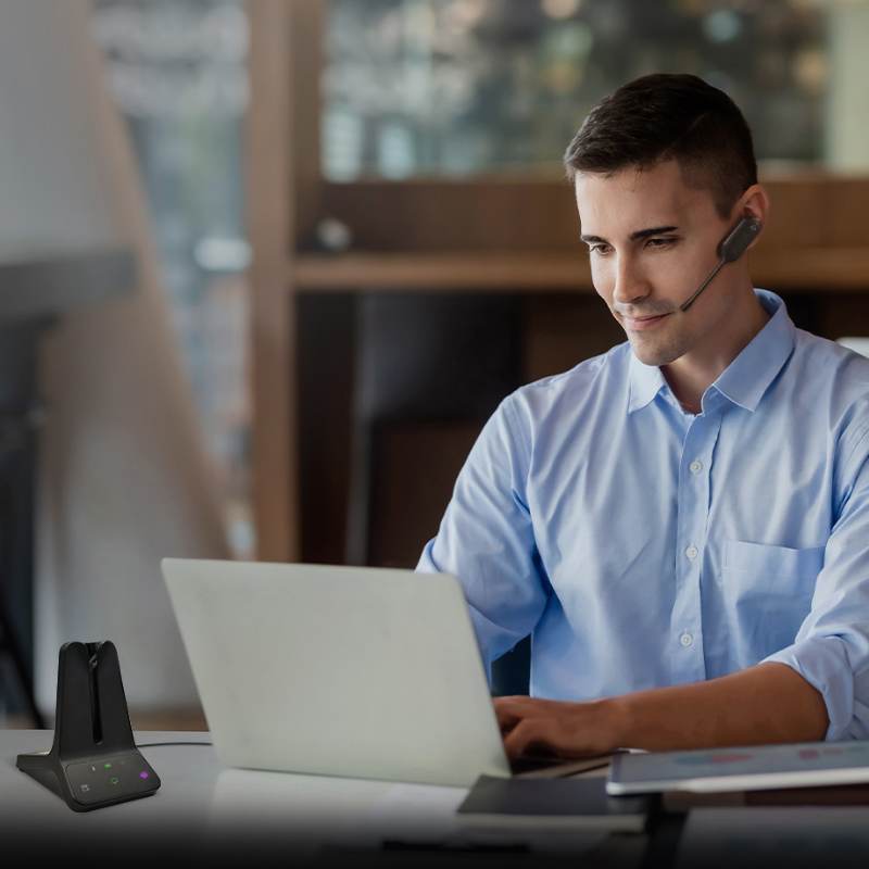 Yealink WH63 E2 UC Auricolare DECT Wireless