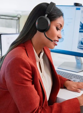 Jabra Evolve2 75 USB-A Microsoft Teams + Base di ricarica - Onedirect Jabra Evolve2 75 USB-A Microsoft Teams + Base di ricarica - Onedirect