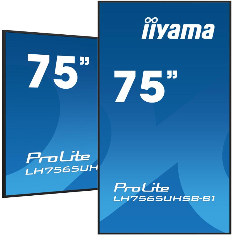 iiyama LH7565UHSB-B1 ProLite 75