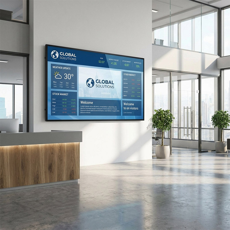 iiyama ProLite LH8664UHS-B3AG Display Professionale 4K 86