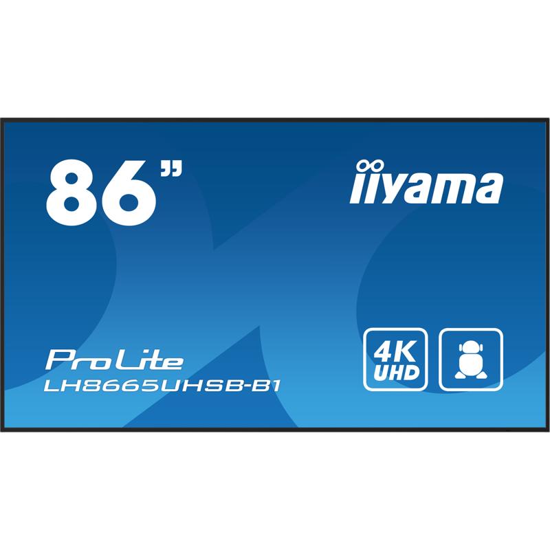 iiyama LH8665UHSB-B1 86''