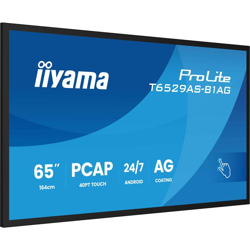 iiyama T6529AS-B1AG 65'' touch 4k