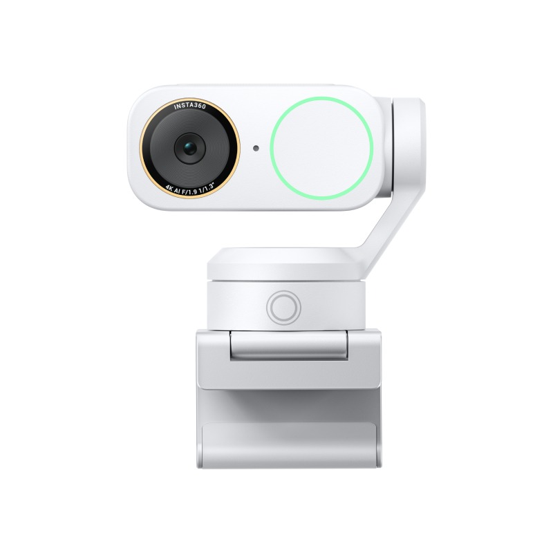 Insta360 Link 2 Pro Bianca Webcam 4K con IA