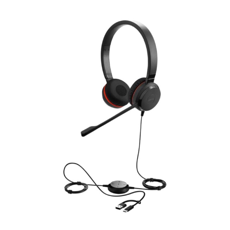 Jabra Evolve 20SE UC Stereo USB-C/A