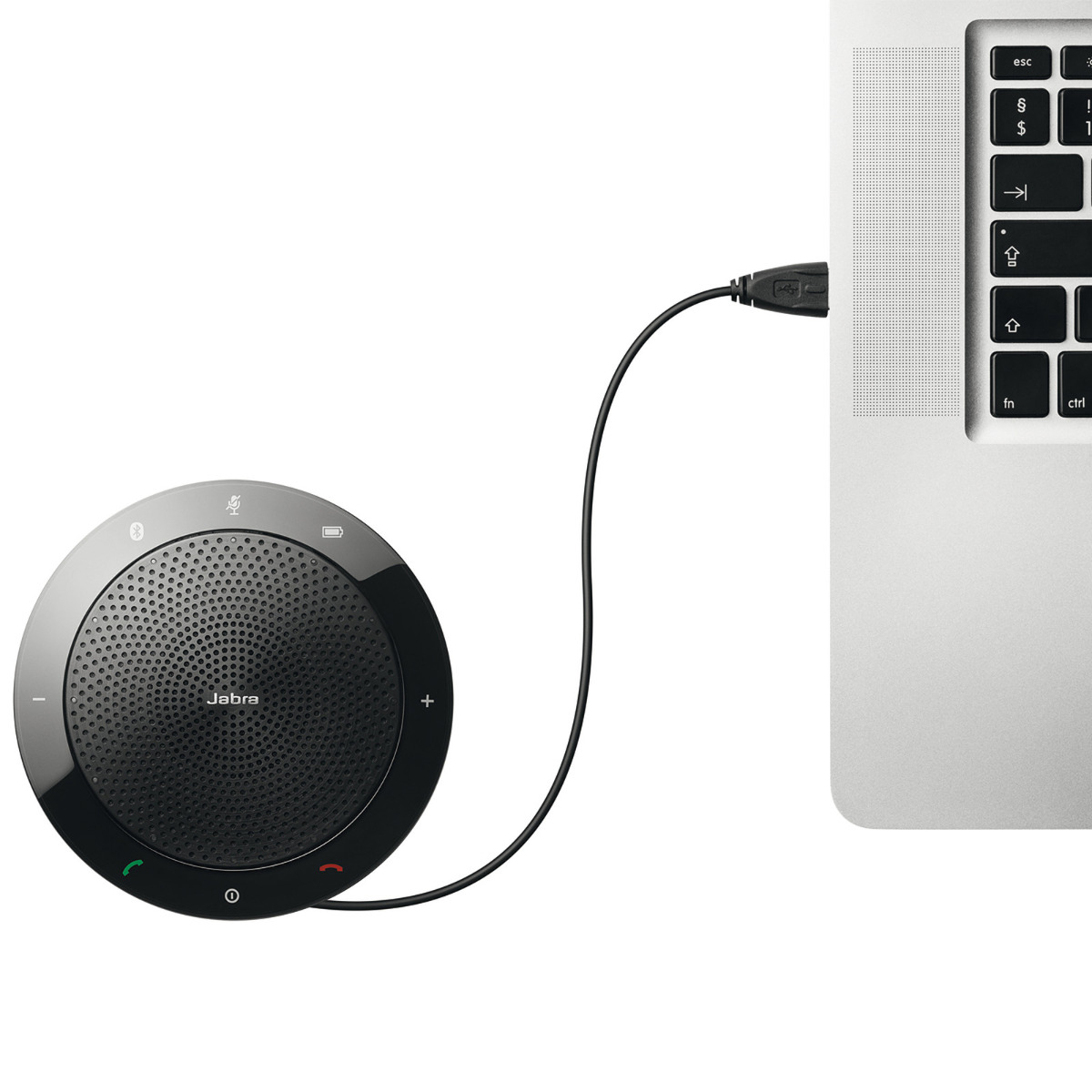 Jabra Speak 510 Altoparlante USB e Wireless Bluetooth, UC, Nero