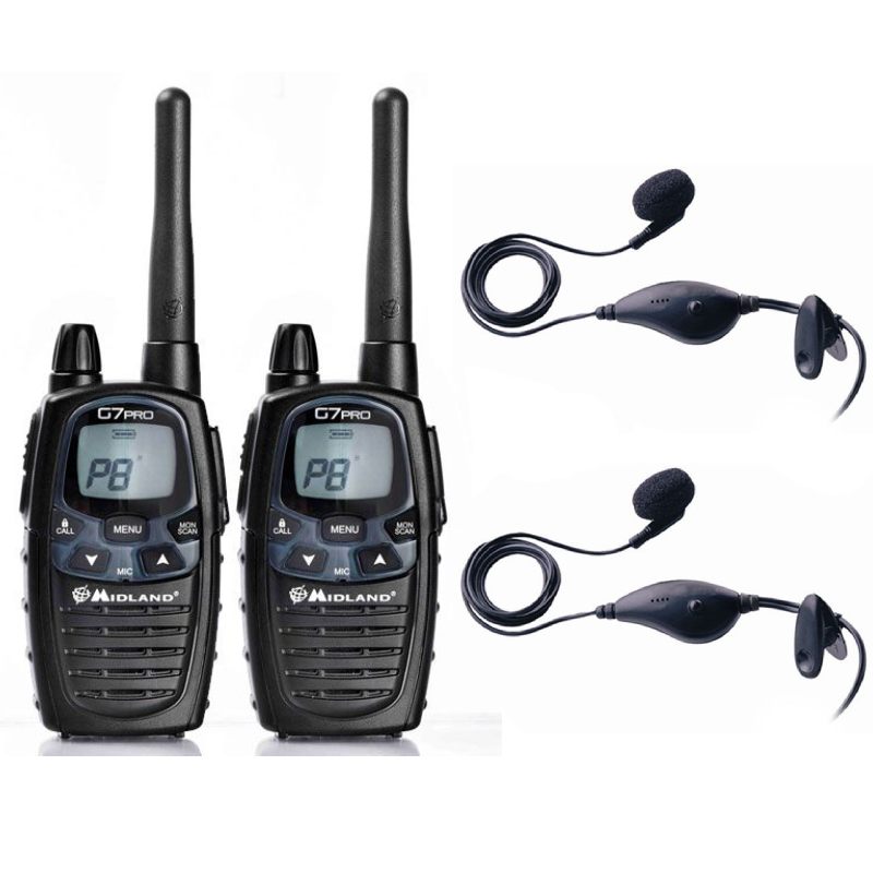 Midland G7L PRO + 2 Kits Mani Libere