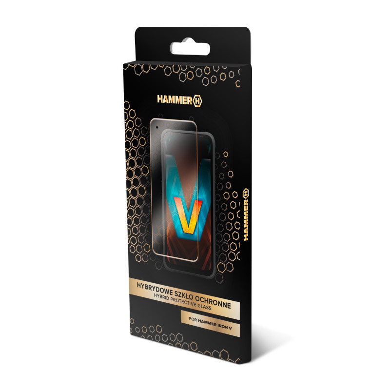 Hammer vetro temperato ibrido per Iron V