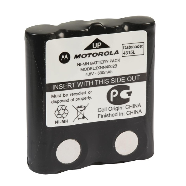 Batteria NiMH 800 MAh Per Radio Motorola TLKR Series - Compatibile Con TLKR-T4, T5, T7, XTR446