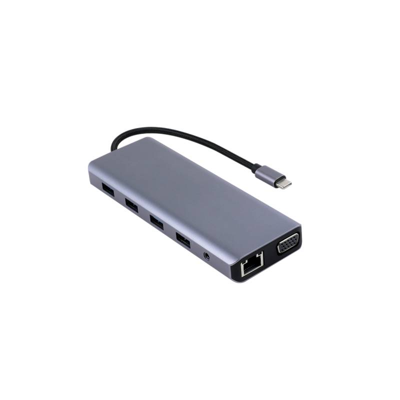 Cleyver Hub USB C 12 porte