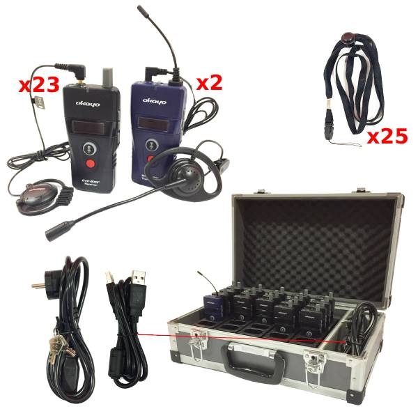 Maleta 25 posizioni di visite guidate di Okayo OTG200