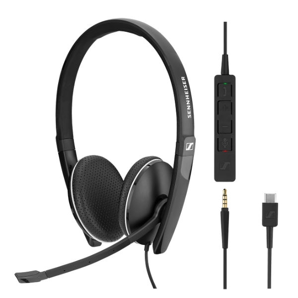 Sennheiser SC165 - USB-C and 3.5mm Jack