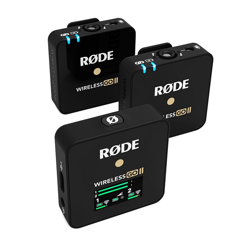 【2838】RODE Wireless GO II ワイヤレス ゴー II RØDE Wireless Go II : microfono senza fili HD per professionisti