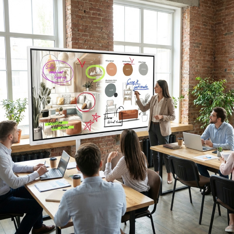 Samsung Flip Pro WMFX 85 Display Interattivo 4K Touch