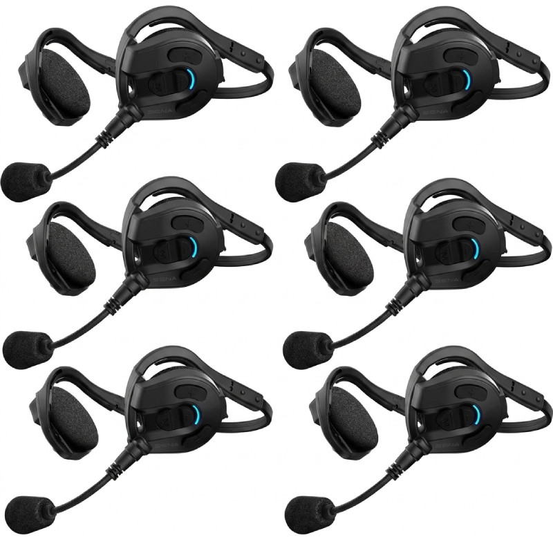 Pack di 6 cuffie Bluetooth Sena Expand Mesh