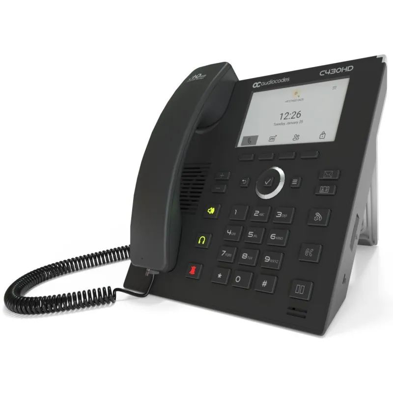 AudioCodes C430HD Telefono IP per Microsoft Teams