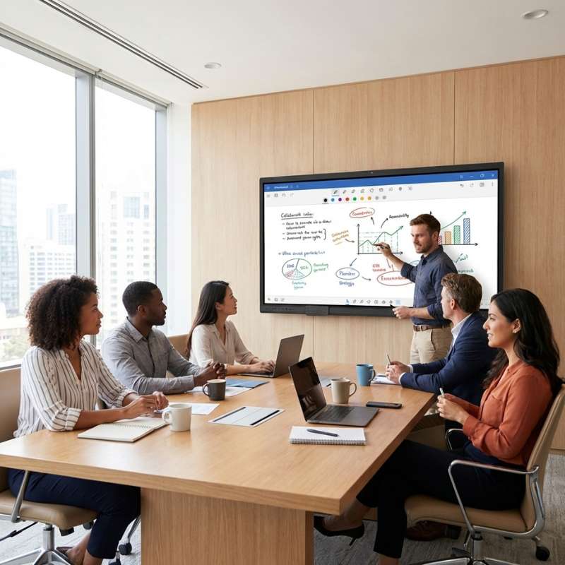 Innex EU75 Display Interattivo 4K Touchscreen 75''