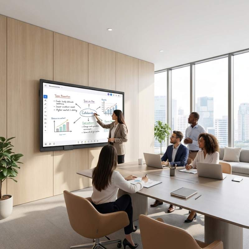 Innex EU86 Display Interattivo 4K Touchscreen 86''