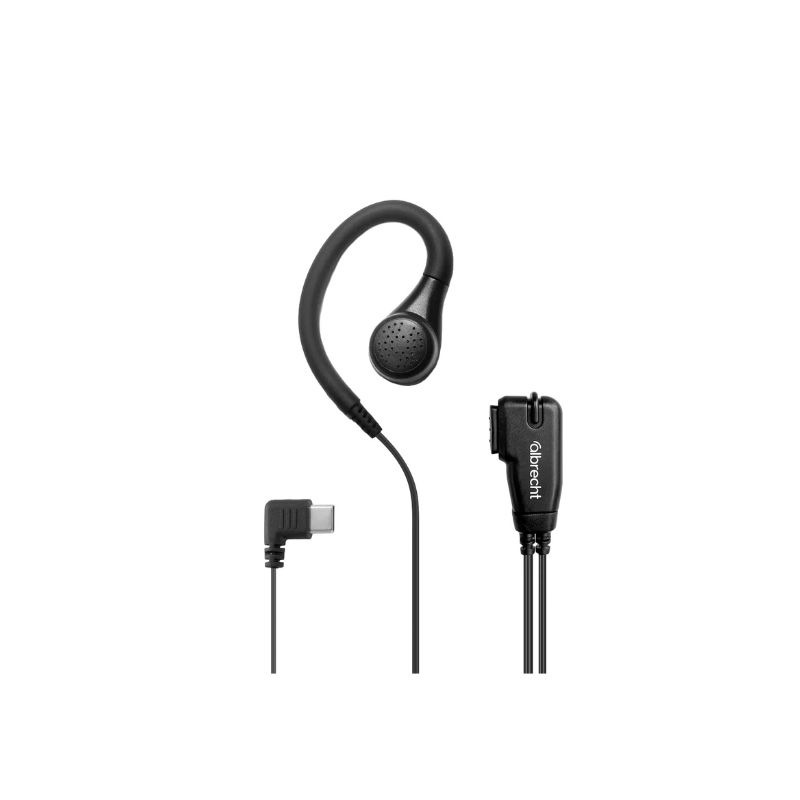 Albrecht TecTalk Biz Auricolare ad archetto con PTT (cavo 50 cm, USB-C)