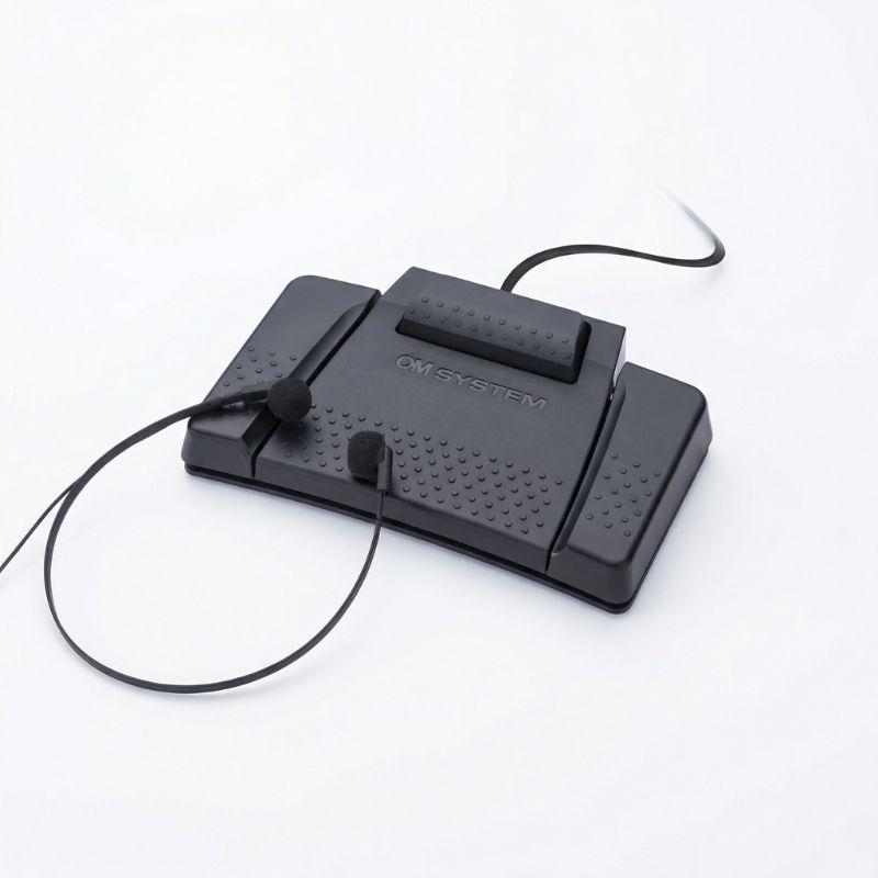 OM SYSTEM AS-9100 – Kit di trascrizione con pedale a 4 comandi