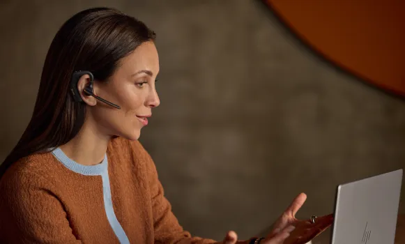 Cuffie in ear Bluetooth senza fili Auricolare Bluetooth in-ear con microfono per le chiamate in mobilità