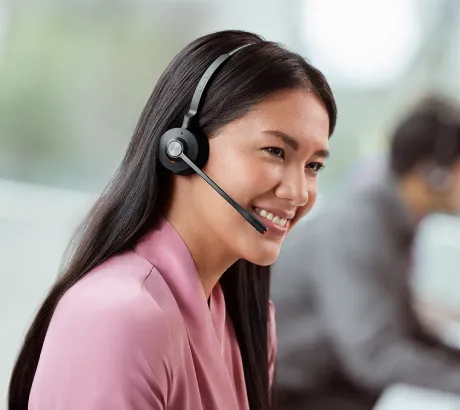 Cuffie Jabra con microfono per chiamate e videoconferenze