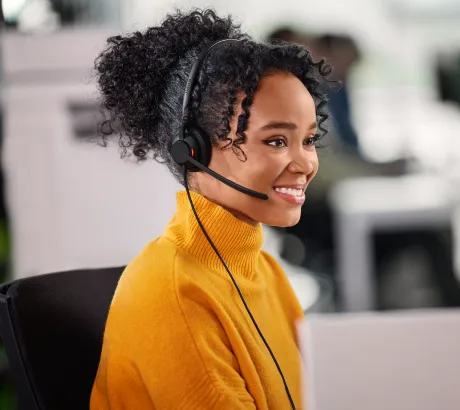 Cuffie con microfono per chiamate e videoconferenze su Microsoft Teams