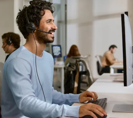 Cuffie USB professionali con microfono