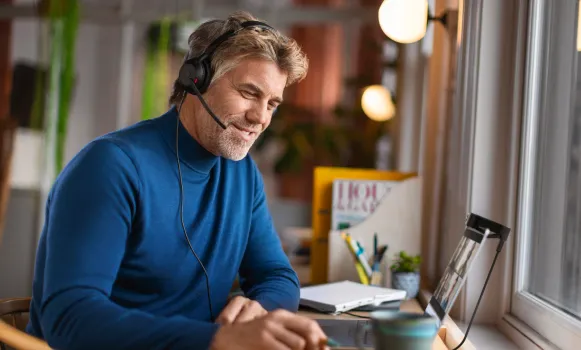 Cuffie professionali con microfono e filo